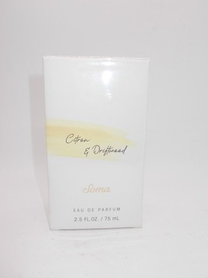 Soma Citron & Driftwood Eau De Parfum perfume 2.5 ounce NEW