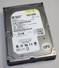 Western Digital 180GB Enhanced IDE Hard Drive WD1800JB - 50DUA0 DSBANVJAA