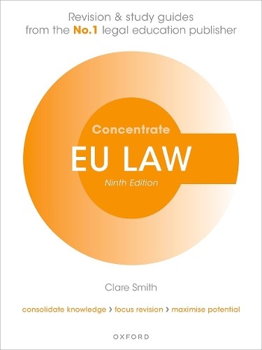 Clare Smith EU Law Concentrate (Tascabile) Concentrate