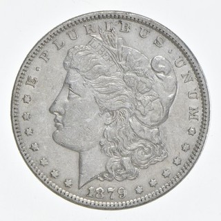 Better 1879 Morgan Silver Dollar 90% US Coin Nice Coin 224