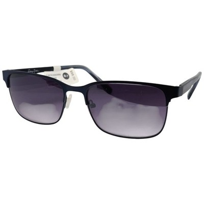 Sean John Mens Satin Navy Sunglasses SJMOS3000WM 59-18-150 Purple Gradient Lense