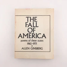 The Fall Of America 1965-1971 By Allen Ginsberg City Lights 1972
