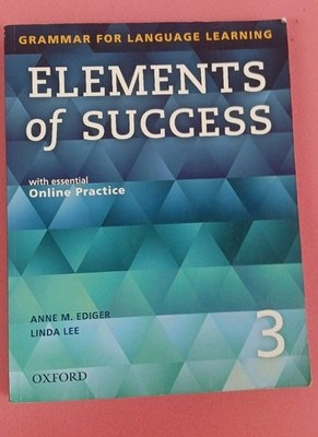 Elements of Success Student Book 3 by Linda Lee and Anne M. Ediger (2014, Mixed 