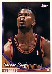 1993-94 Topps #370 Robert Pack - BSK