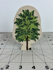 The Cat's Meow Village Green Tulip Tree Accessory Shelf Sitter