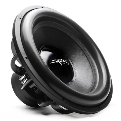 NEW SKAR AUDIO EVL-18 D2 2500W MAX POWER 18-INCH DUAL 2 OHM SPL/SQ CAR SUBWOOFER
