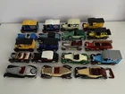 JOB LOT OF 19, VINTAGE DIE-CAST MATCHBOX MODEL CARS/TRUCKS. (3.5”-5” size). VGC.
