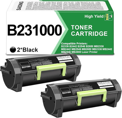 B231000 Black Toner Cartridge for with Lexmark B2338/B2442/B2546/B2650 MB Series