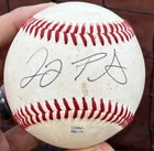 Sacramento Rivercats Logan Porter Signed MiLB Baseball SF Giants MLB
