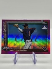 2025 Topps Pro Debut - Marvin Alcantara #PD-23 Fuchsia Foil /199 (RC)