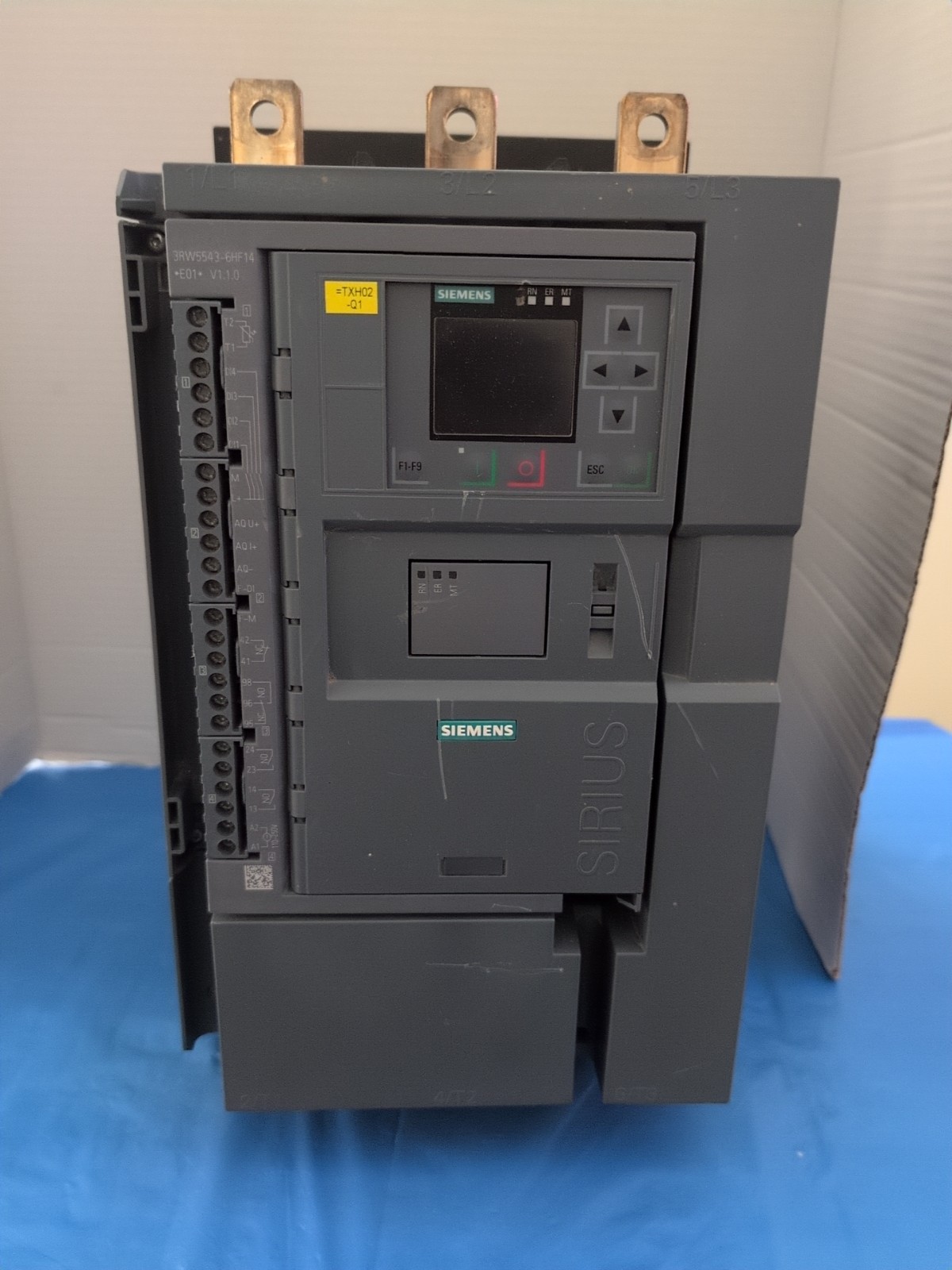 Siemens Soft Starter Model 3RW5543-6HF14