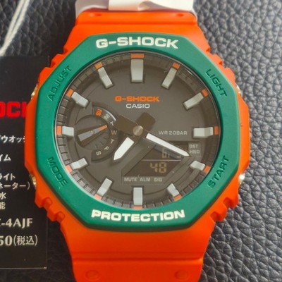 [Unbenutzt] Casio G-Shock GA-2110SC-4AJF Orange Grün CasiOak Uhr Japan
