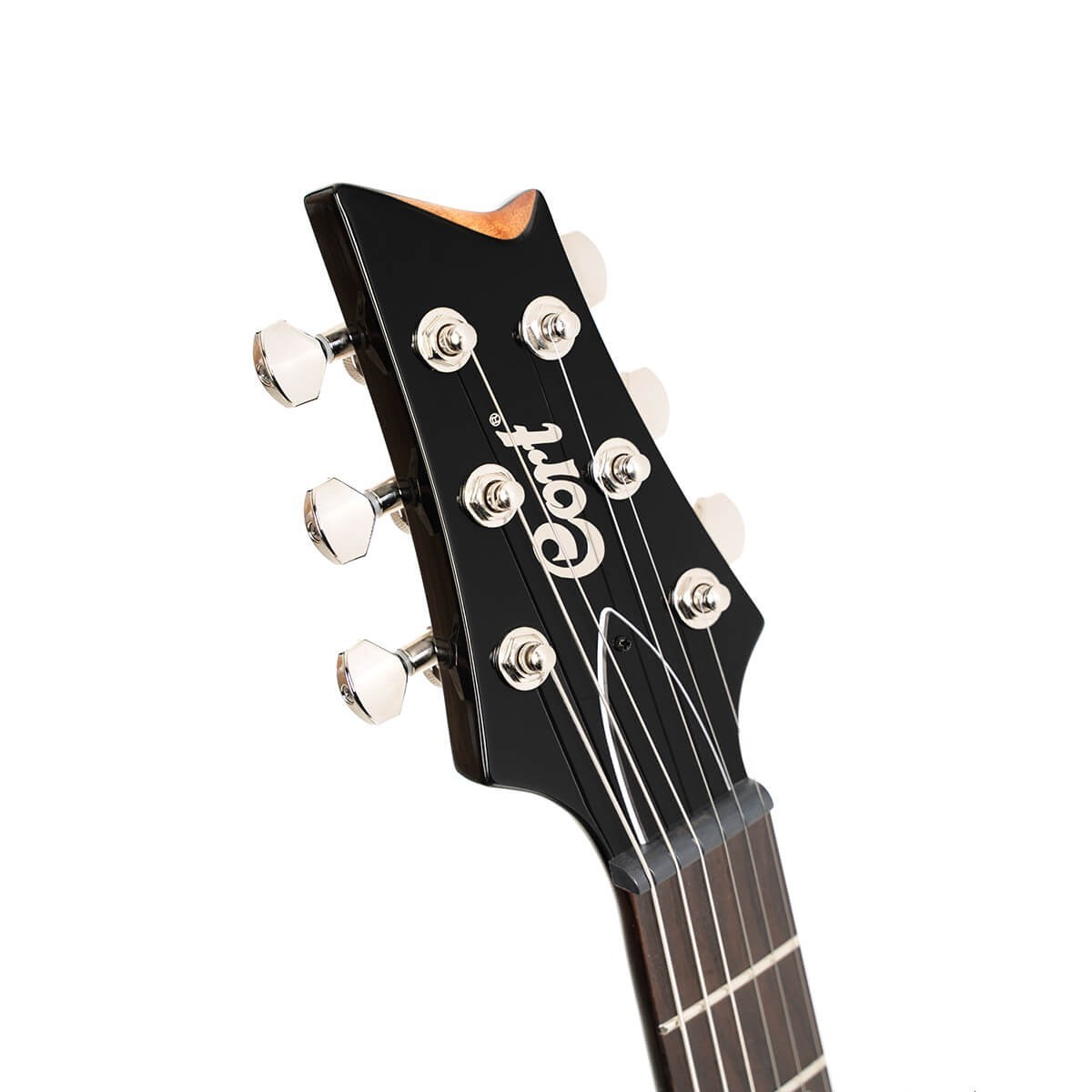 Cort M600 Tobacco Sunburst Flame Maple Top Double Cutaway Electric Guitar