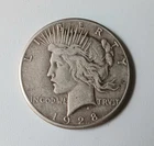 1928-P Peace Silver Dollar $1 Philadelphia One 90% US Coin KEY DATE!