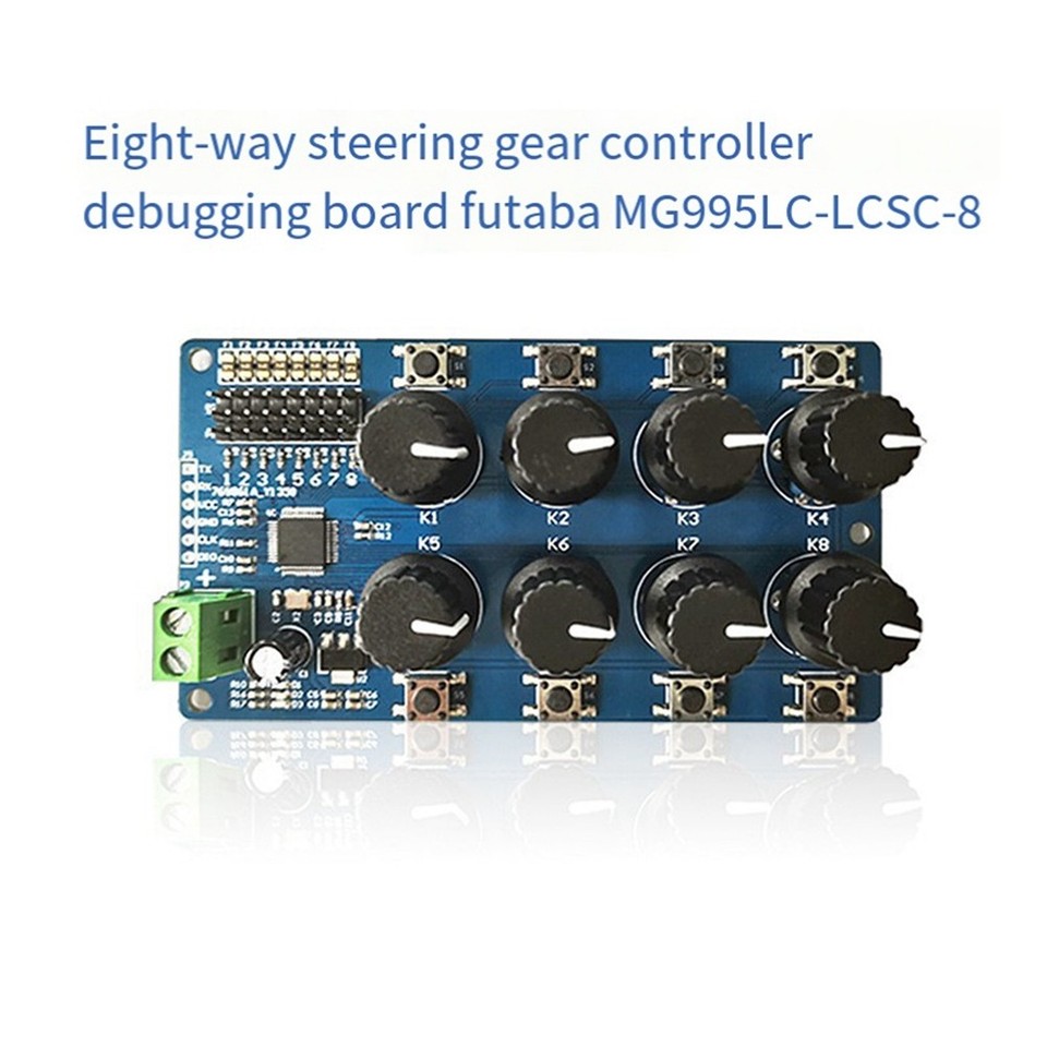 8CH Rotary Knob Driver 8 Channel/Way Controller Board Overcurrent ...