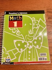 Bob Jones BJU Press Math 1 Teachers Edition 3...
