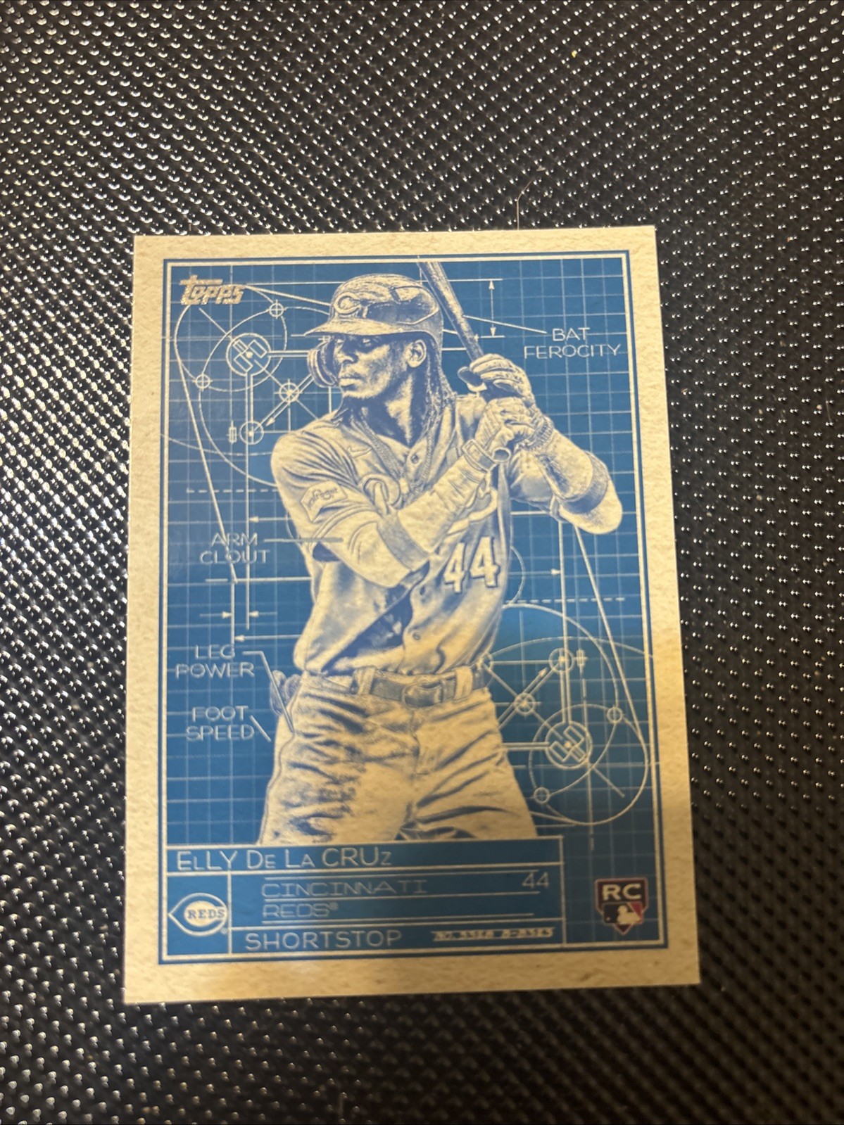 Elly De La Cruz Rookie #SB-15 2024 Topps Superstar Blueprint Blue Reds Baseball