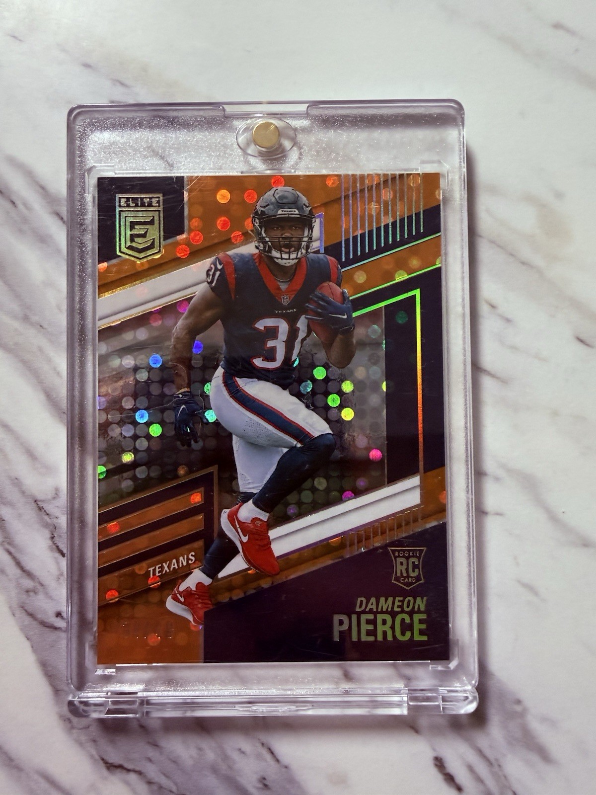 2022 Panini Donruss Elite No.161 Dameon Pierce(RC) /49 Orange