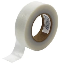 Clear Power Tape Hem Reinforcing Tape for Banners - 1.5" x 36 yards