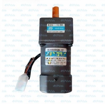 ONE New ZD 5IK60RGN-CF Speed Control Motor 5GN 12.5K Gear Head 220V 60W