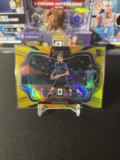 2025-26 Panini Select Serie A - Francesco Pio Esposito Gold Field Level RC /10