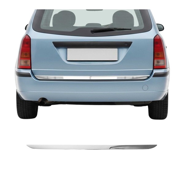 Kofferraumleiste Heckleiste FüR Ford Focus Turnier 2004-2010 Chrom ABS Silber-image