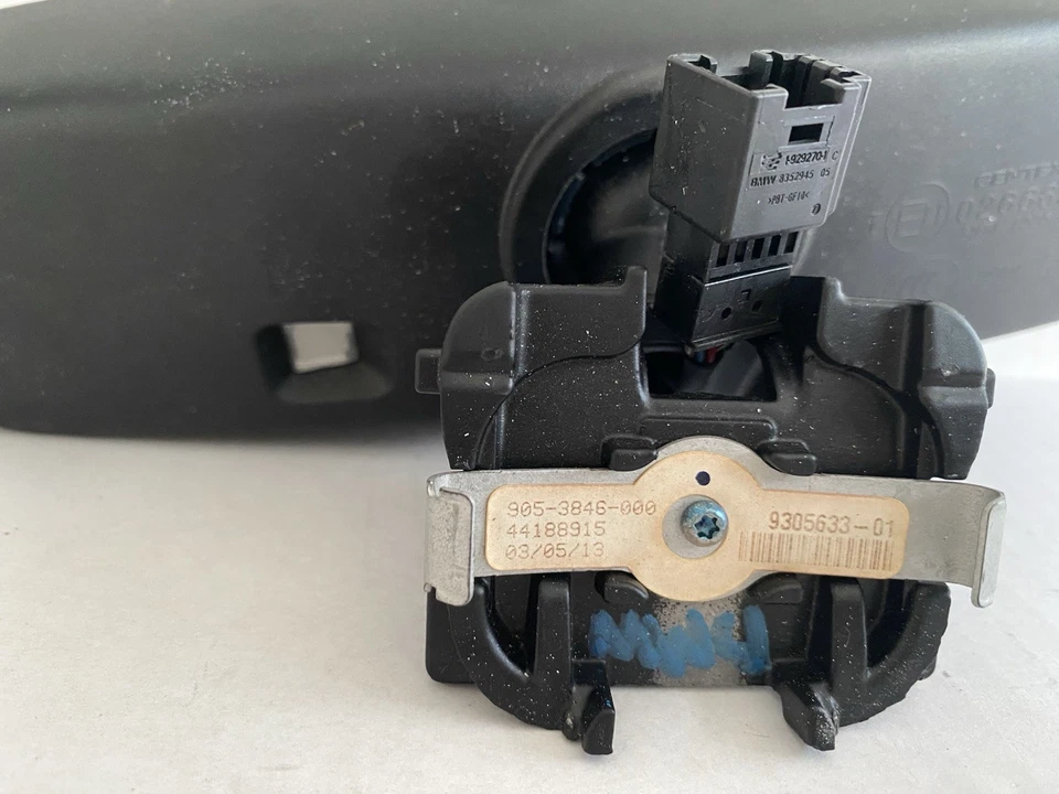2012-2018 BMW 328I 335I 428I 435I INTERIOR REAR VIEW MIRROR AUTO DIM 9305633 OEM - Image 4 of 4