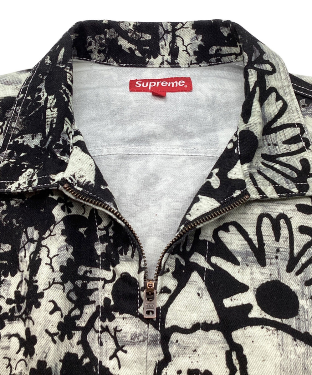SUPREME × Christopher Wool Denim Work Jacket 21FW Size: L SUPREME × Christopher Wool Denim Work Jacket 21FW Size: L