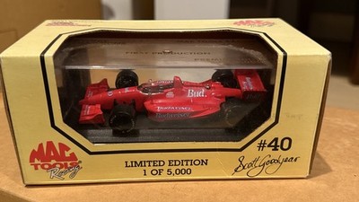 RACING CHAMPIONS SCOTT GOODYEAR MAC TOOLS RACING 1:43 FIRST PRODUCTION