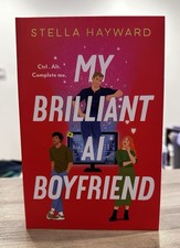 My Brilliant AI Boyfriend Stella Hayward NEW Paperback Romance Comedy Book Novel