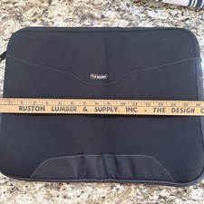 Solo - CheckFast Laptop Sleeve Black CQR107-4 16x12.5