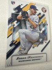 2025 Topps Pristine Logan Henderson #221 RC Milwaukee Brewers