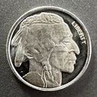 1/10 Troy Ounce .9999 Fine Silver Buffalo Round Iconic Indian Head Bison 1/10oz