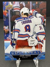 Jacob Trouba #C54 Upper Deck Canvas NHL Hockey 2023-24 New York Rangers