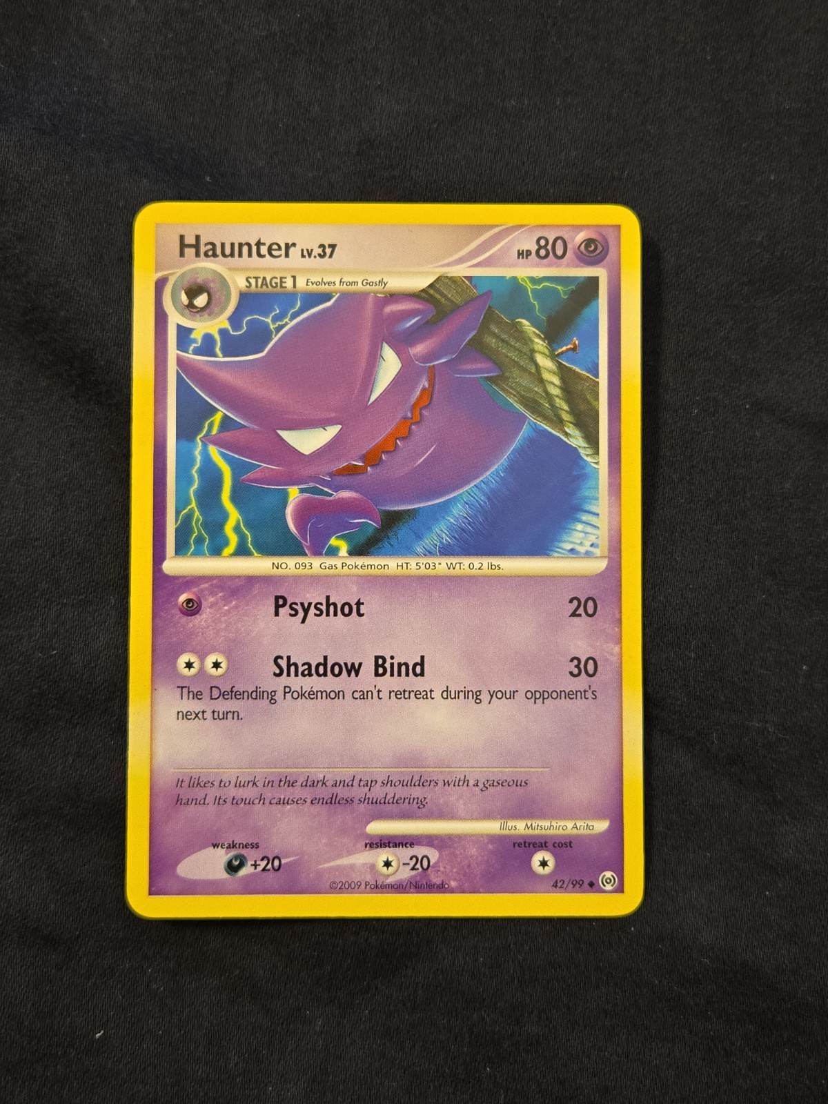 Haunter 42/99 Arceus Regular LP