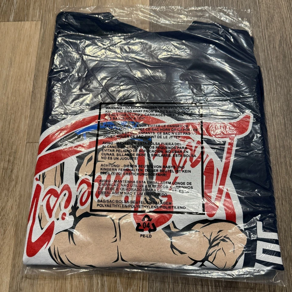 Camisa WWE Auténtica John Cena New York Yankees Madison Square Garden Final Raw Foto 3 de 4