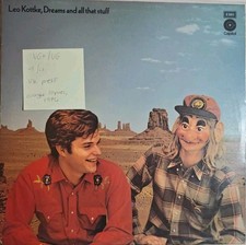 Leo Kottke Dreams And All That Stuff Vinyl Record LP VG+/VG ST11335 1974
