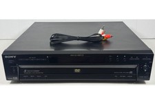 Sony DVP-NC600 5-Disc Carousel DVD CD Player Changer w/ AV Cord NO REMOTE Tested