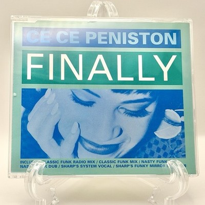 Ce Ce Peniston Endlich CD Maxi Single Classic Funk Mix Dance House 1991 OOP