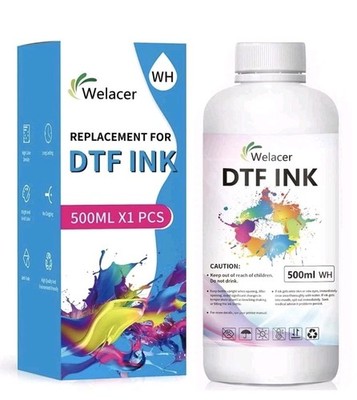 Welcer DTF INK 500ml WH.....Heat Transfer Ink exp 02/08/2026