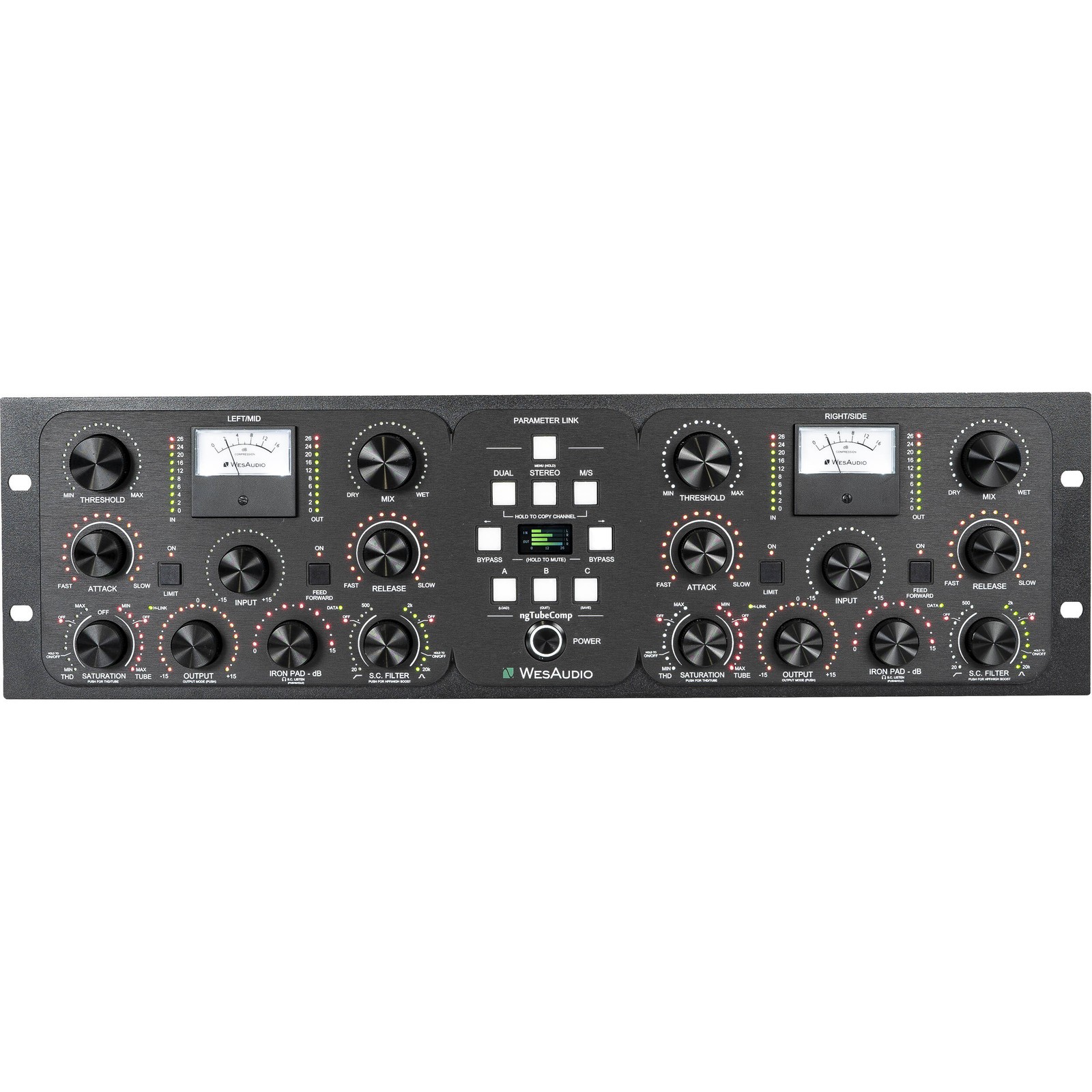 Трубчатый компрессор WesAudio ngTubeComp с цифровым управлением