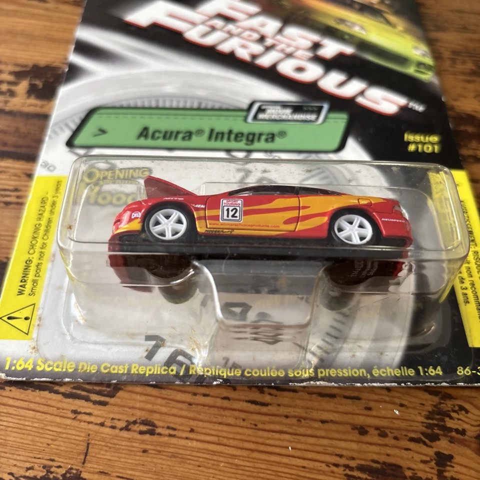 2002 Revell Diecast Adult Collectible Fast And Furious Acura Integra - Image 2 of 4
