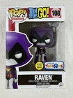 Funko Pop! Teen Titans Go! Raven Glow in The Dark #108 Toys R Us Exclusive