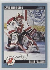 1992-93 Score Canadian Craig Billington #228 2vh