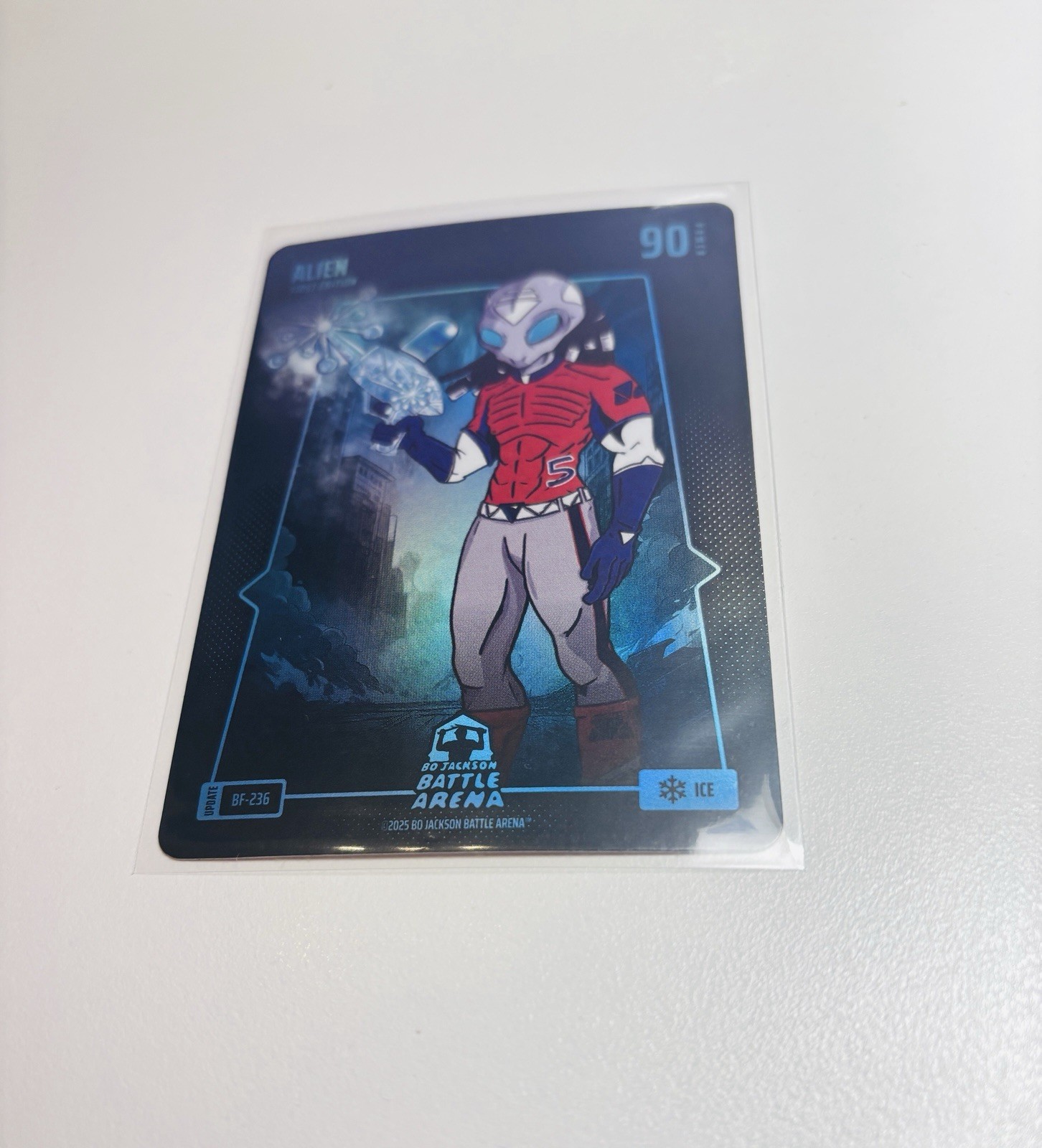 2025 Bo Jackson Battle Arena Ice Alien Battlefoil - BF-236