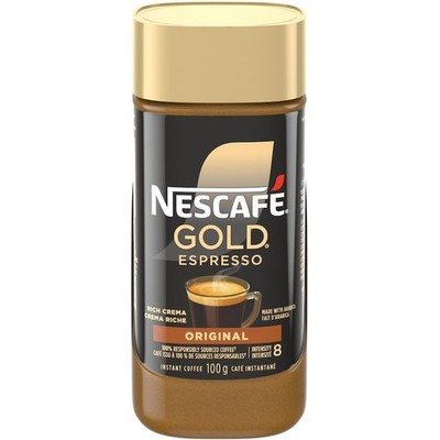 Nescafe GOLD Espresso Premium Instant Coffee With Rich Crema