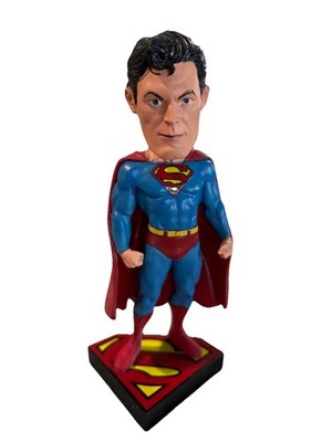 DC Originals Superman NECA Head Knocker Bobblehead New In Box