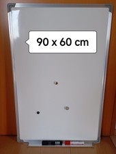 Magnetisches Whiteboard mit Stiftablage und Aluminiumleisten