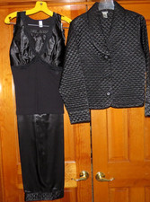 3 Pc. Designer Lounge Set Pajama Set Size Large- Tank, Pants, Jacket