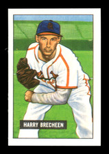 1986 CCC Reprint 1951 Bowman # 86 Harry Brecheen Card (B67) St Louis Cardinals